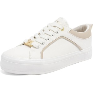 Nautica Women Fashion Sneaker Lace-Up Tennis Casual Shoes for Ladies(White Bone Davidia)