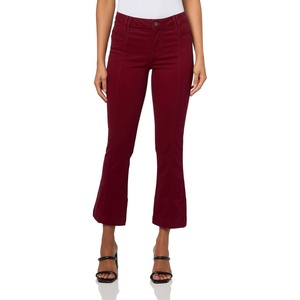 Nautica Women’s Ankle Length Stretch Demi Boot Pant(Deep Rouge)