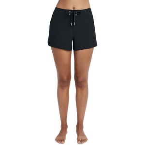 Nautica Womens Board Shorts 3” Inseam – Quick-Dry Swim Shorts, Surf, Beach Wear, Bikini Cover-up(Black)