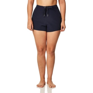 Nautica Womens Board Shorts 3” Inseam – Quick-Dry Swim Shorts, Surf, Beach Wear, Bikini Cover-up(Deep Sea)
