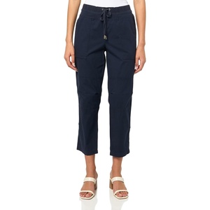 Nautica Women’s Cotton Poplin Caspian Utility Pant(Night Sky)