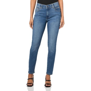 Nautica Women’s High Rise Skinny Mid Rise Jeans(Retro Blue)