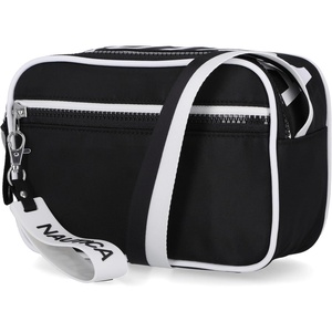 Nautica Women’s High Seas Camera Crossbody(Bilateral Black)