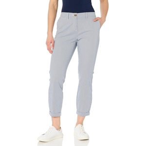 Nautica Women’s Montauk Chino Pants(Blue/White)