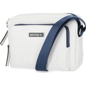 Nautica Women’s Out and About Adjustable Crossbody Bag Purse | Adjustable(White)