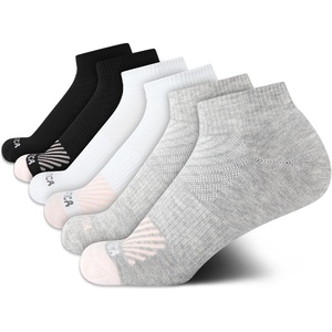 Nautica Womens Quarter Socks – 6 Pack Cushioned Moisture Wicking Athletic Quarter Socks for Women(Assorted Logo)