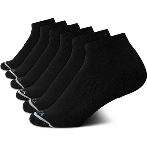 Nautica Womens Quarter Socks – 6 Pack Cushioned Moisture Wicking Athletic Quarter Socks for Women(Black)