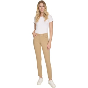 Nautica Women’s Skinny Fit Solution Sateen Pant(Tigers Eye)