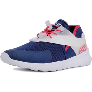 Nautica Women’s Slip-On Sneakers – Comfortable Running Shoes, Stylish & Easy to Wear – Perfect for Everyday Wear(Red White Blue-larke)