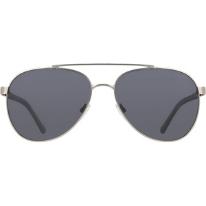 Nautica mens N111sp Pilot Sunglasses(Matte Silver)