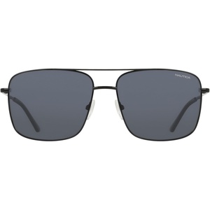 Nautica mens N112sp Aviator Sunglasses(Black)